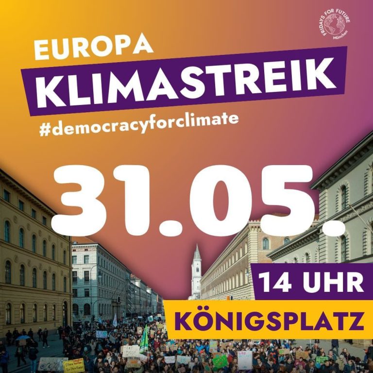 Klimastreik am 31.05.